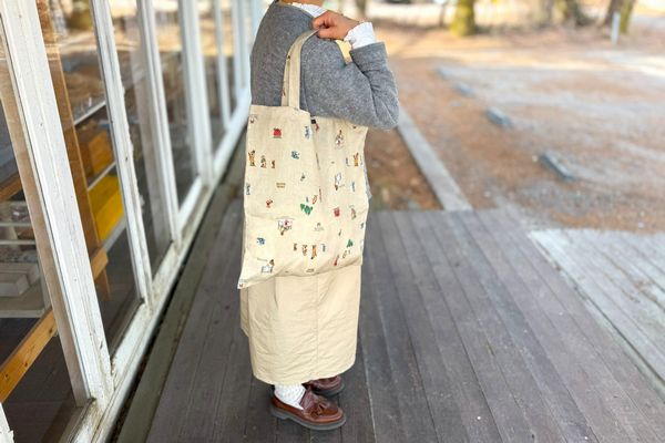 オールドマンズテーラー　BROWN BEARS 巾着 R&D.M.Co- オールドマンズテーラー : BROWN BEARS DRAWSTRING